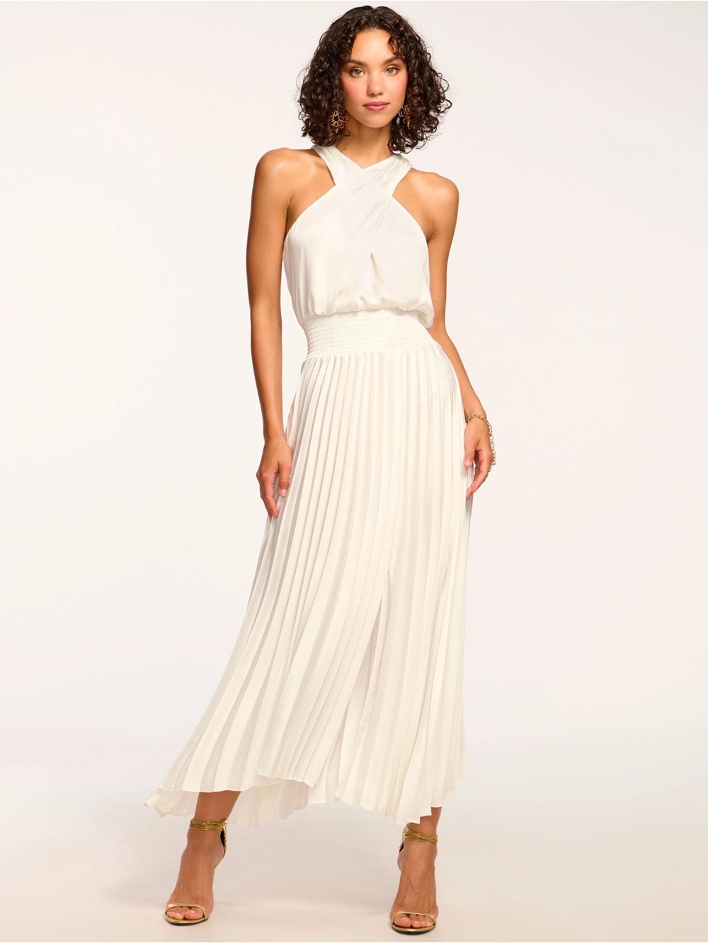 Ramy Brook Arina Halter Maxi Dress